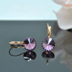 Auskari ar Swarovski Elements kristāliem VE-3460