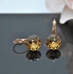 Auskari ar Swarovski Elements kristāliem VE-3475