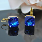 Auskari ar Swarovski Elements kristāliem VE-3497