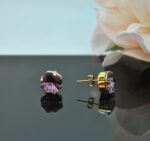 Auskari ar Swarovski Elements kristāliem VE-3507 - Image 2