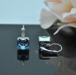Auskari ar Swarovski Elements kristāliem VE-3431 - Image 2