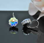 Auskari ar Swarovski Elements kristāliem VE-3435 - Image 2