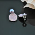 Auskari ar Swarovski Elements kristāliem VE-3441 - Image 2
