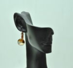 Auskari ar Swarovski Elements kristāliem VE-3458 - Image 2