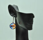 Auskari ar Swarovski Elements kristāliem VE-3482 - Image 2