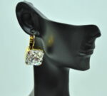 Auskari ar Swarovski Elements kristāliem VE-3495 - Image 2
