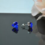 Auskari ar Swarovski Elements kristāliem VE-3498 - Image 2