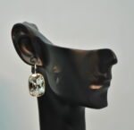 Auskari ar Swarovski Elements kristāliem VE-3438 - Image 3