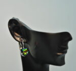 Auskari ar Swarovski Elements kristāliem VE-3503 - Image 3