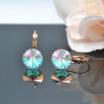 Auskari ar Swarovski Elements kristāliem VE-3589