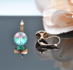 Auskari ar Swarovski Elements kristāliem VE-3589 - Image 2