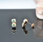 Auskari ar Swarovski Elements kristāliem VE-3607 - Image 2