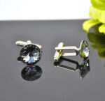 Aproču pogas ar Swarovski Elements kristāliem VG-2031 - Image 2