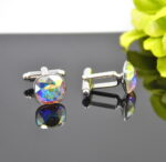 Aproču pogas ar Swarovski Elements kristāliem VG-2036 - Image 2