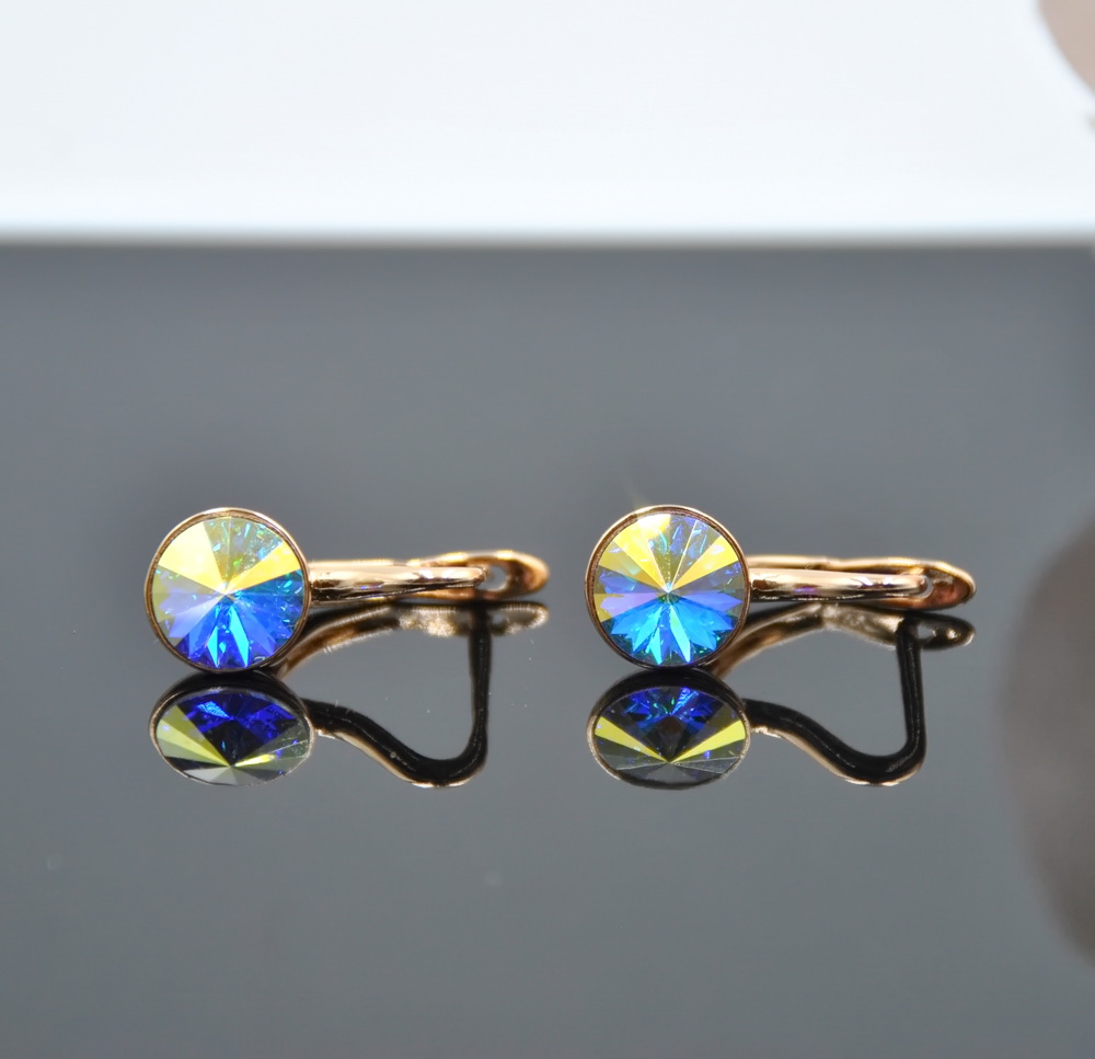 1 Auskari ar Swarovski Elements kristāliem VE-3645 - Image 1