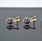 Auskari ar Swarovski Elements kristāliem VE-3648