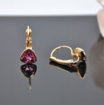 Auskari ar Swarovski Elements kristāliem VE-3639 - Image 2