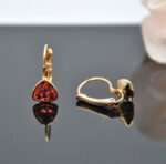 Auskari ar Swarovski Elements kristāliem VE-3640 - Image 2