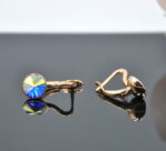 Auskari ar Swarovski Elements kristāliem VE-3645 - Image 2