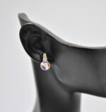 Auskari ar Swarovski Elements kristāliem VE-3609 - Image 2