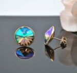 Auskari ar Swarovski Elements kristāliem VE-3617 - Image 2