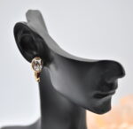 Auskari ar Swarovski Elements kristāliem VE-3619 - Image 2