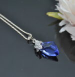 Sudraba kulons ar Swarovski kristāliem SP-1036