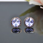 Auskari ar Swarovski Elements kristāliem VE-3664