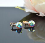 Auskari ar Swarovski Elements kristāliem VE-3682