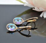 Auskari ar Swarovski Elements kristāliem VE-3693