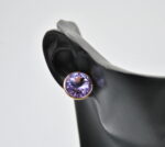 Auskari ar Swarovski Elements kristāliem VE-3664 - Image 2
