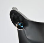 Auskari ar Swarovski Elements kristāliem VE-3667 - Image 2