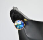 Auskari ar Swarovski Elements kristāliem VE-3668 - Image 2
