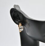 Auskari ar Swarovski Elements kristāliem VE-3680 - Image 2