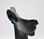 Auskari ar Swarovski Elements kristāliem VE-3688 - Image 2