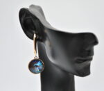Auskari ar Swarovski Elements kristāliem VE-3693 - Image 2