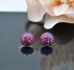 Auskari ar Swarovski Elements kristāliem VE-3804