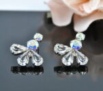 Auskari ar Swarovski Elements kristāliem VE-3824