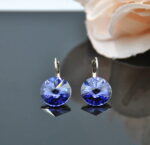 Auskari ar Swarovski Elements kristāliem VE-3703