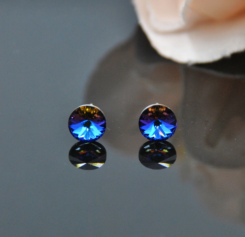 Auskari ar Swarovski Elements kristāliem VE-3742