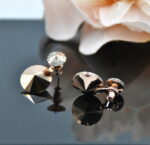 Auskari ar Swarovski Elements kristāliem VE-3811 - Image 2