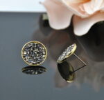 Auskari ar Swarovski Elements kristāliem VE-3817 - Image 2