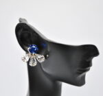 Auskari ar Swarovski Elements kristāliem VE-3821 - Image 2