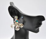 Auskari ar Swarovski Elements kristāliem VE-3824 - Image 2