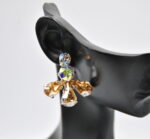 Auskari ar Swarovski Elements kristāliem VE-3825 - Image 2