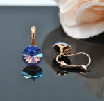Auskari ar Swarovski Elements kristāliem VE-3700 - Image 2