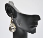 Auskari ar Swarovski Elements kristāliem VE-3773 - Image 2