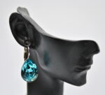Auskari ar Swarovski Elements kristāliem VE-3775 - Image 2