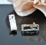 Auskari ar Swarovski Elements kristāliem VE-3776 - Image 2