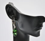 Auskari ar Swarovski Elements kristāliem VE-3781 - Image 2